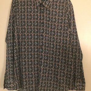 FENDI mens button down shirt LAST CHANCE